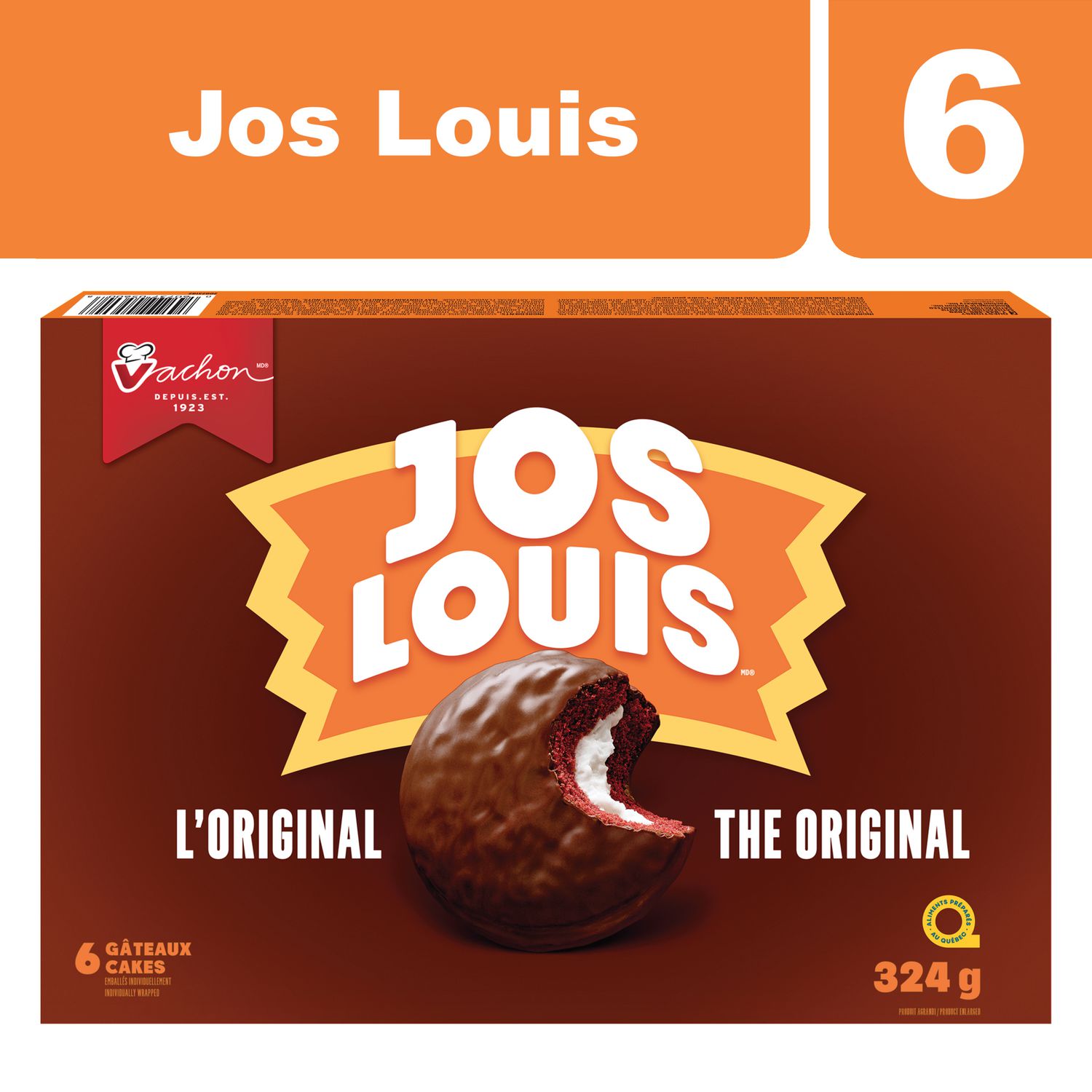 Gâteaux Jos Louisᴹᴰ L’original de Vachonᴹᴰ