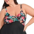 thumbnail image 3 of Krista Plus Maillot de bain une pièce froncé sur le devant pour femme, 3 of 7