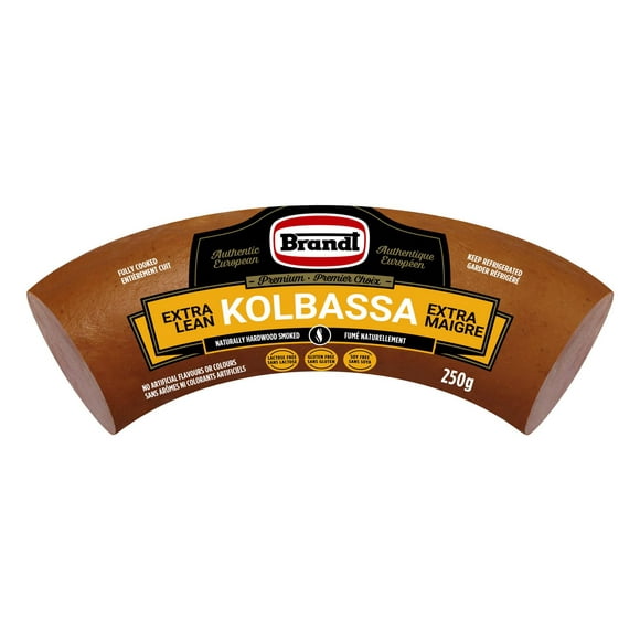 Brandt Meats Brandt Extra Lean Premium Kolbassa Sausage, 250 g