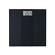 Accuweight 400 lb Digital Glass Scale in Black, Symmetrical pattern design - image 1 of 5