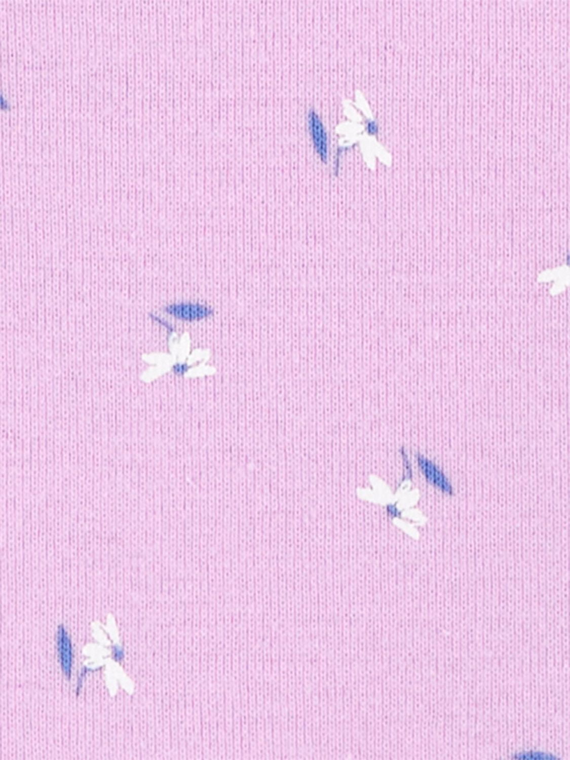 Carter's Child of Mine - Bodys pour bébé fille Fleur d'indigo, lot de 3 Prématuré-18 mois