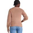 thumbnail image 3 of George Women's Textured Knit Sweater, 3 of 6