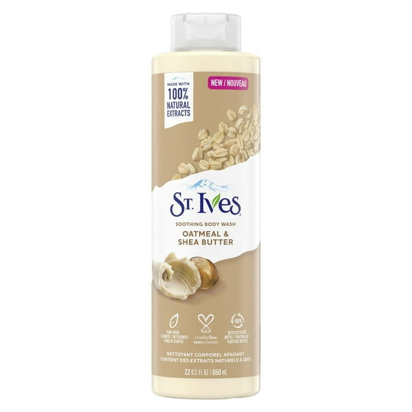 St. Ives Oat & Shea Butter Body Wash, 650 ml Body Wash