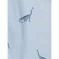 thumbnail image 4 of Carter's Child of Mine Baby Boys' Blue/White Bodysuits, 3-Pack, Sizes Preemie-18 Months, 4 of 4
