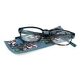 thumbnail image 3 of Foster Grant Misha Blue Reading Glasses, 3 of 3