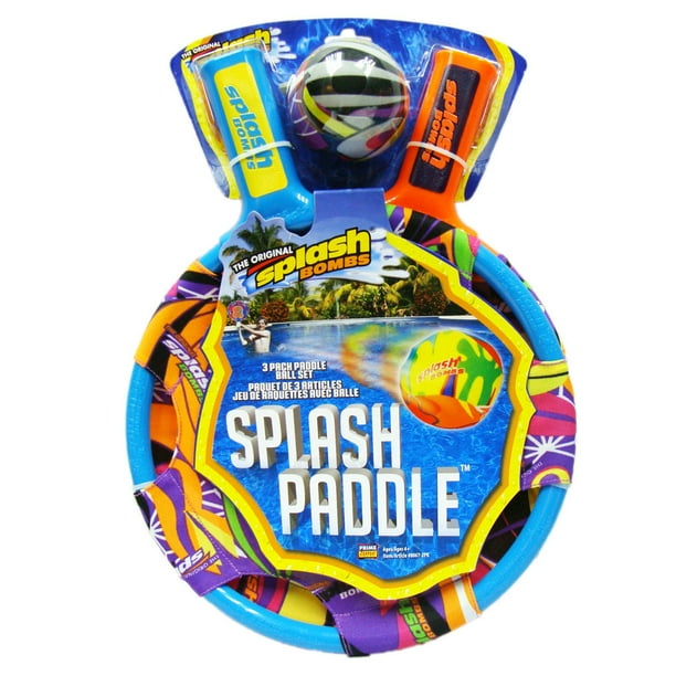 Ensemble 3 pièces de palettes à éclabousser pour piscine Splash BombsMD de Prime Time Toys
