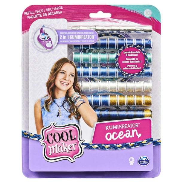 Cool Maker, KumiKreator Glam Refill Pack, Friendship Bracelet and