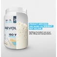thumbnail image 4 of Revolution Nutrition, Iso Whey, Protein Powder 2LB, 28g Protein per Scoop, 27 Servings, Lean Muscle Formula, Low Carb, Gluten Free, 908g, Vanilla Cake (2 Pounds), 4 of 6
