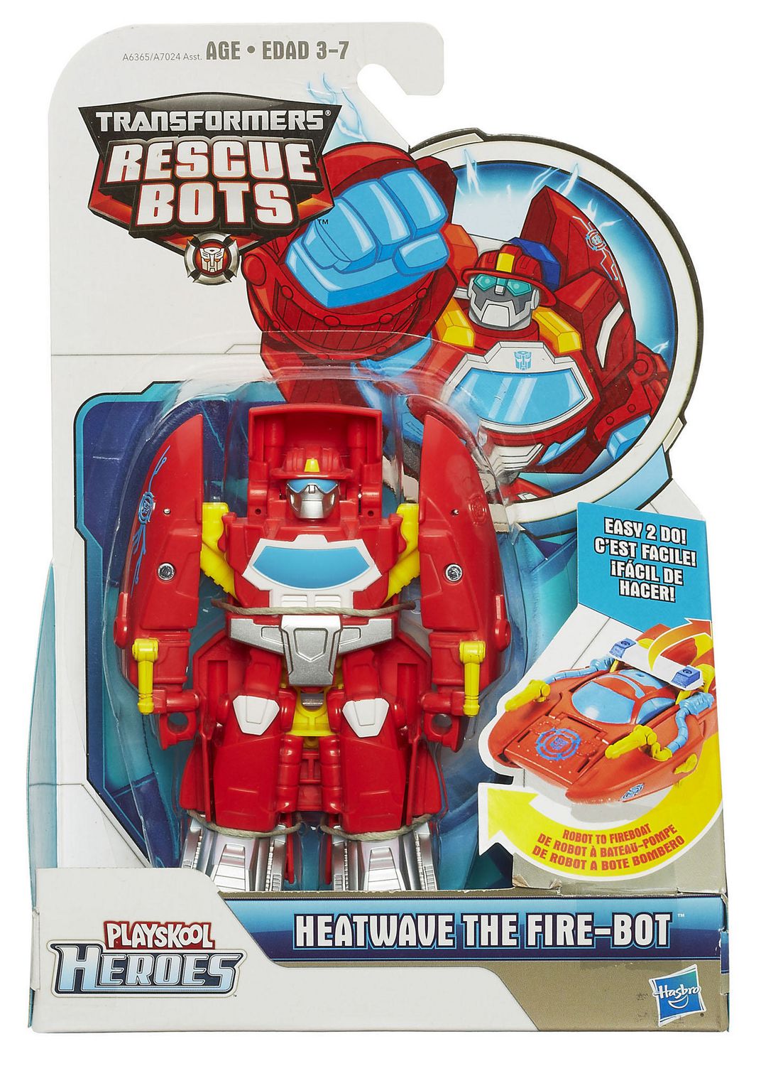 Playskool Heroes Transformers Rescue Bots Heatwave The Fire-Bot Figure