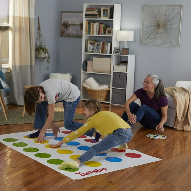 Jeu Twister avec mouvements Choix Twister et En l'air, jeux de groupe pour  enfants, pour 2 joueurs et plus À partir de 6 ans 
