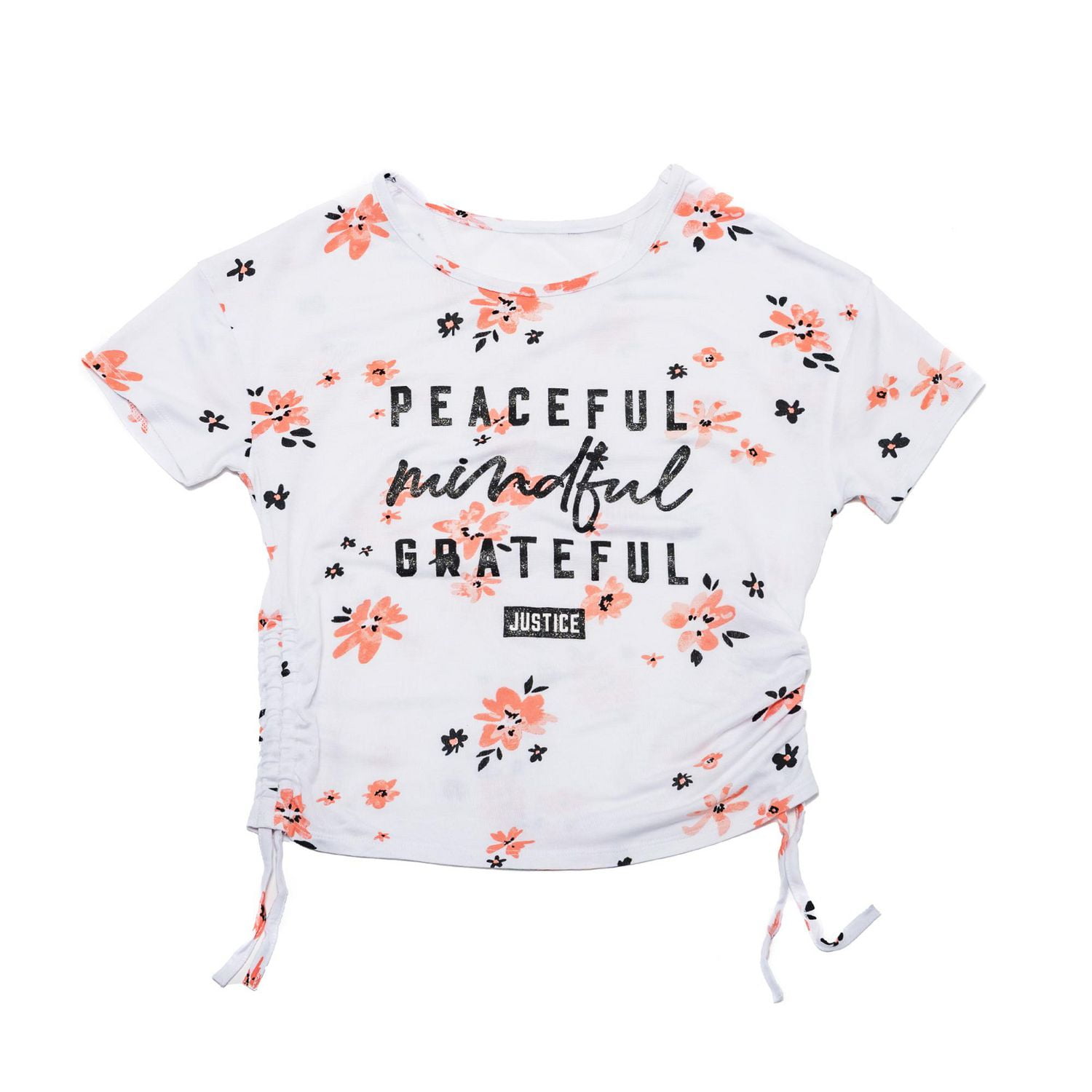 Girls Justice Mindful Short Sleeve Fashion Top