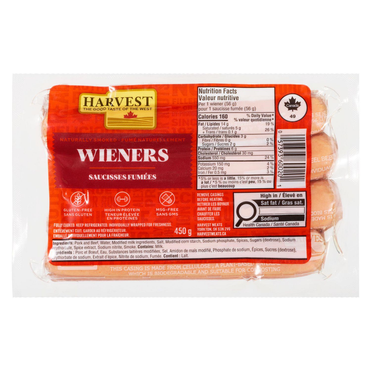 Harvest Meats Wieners