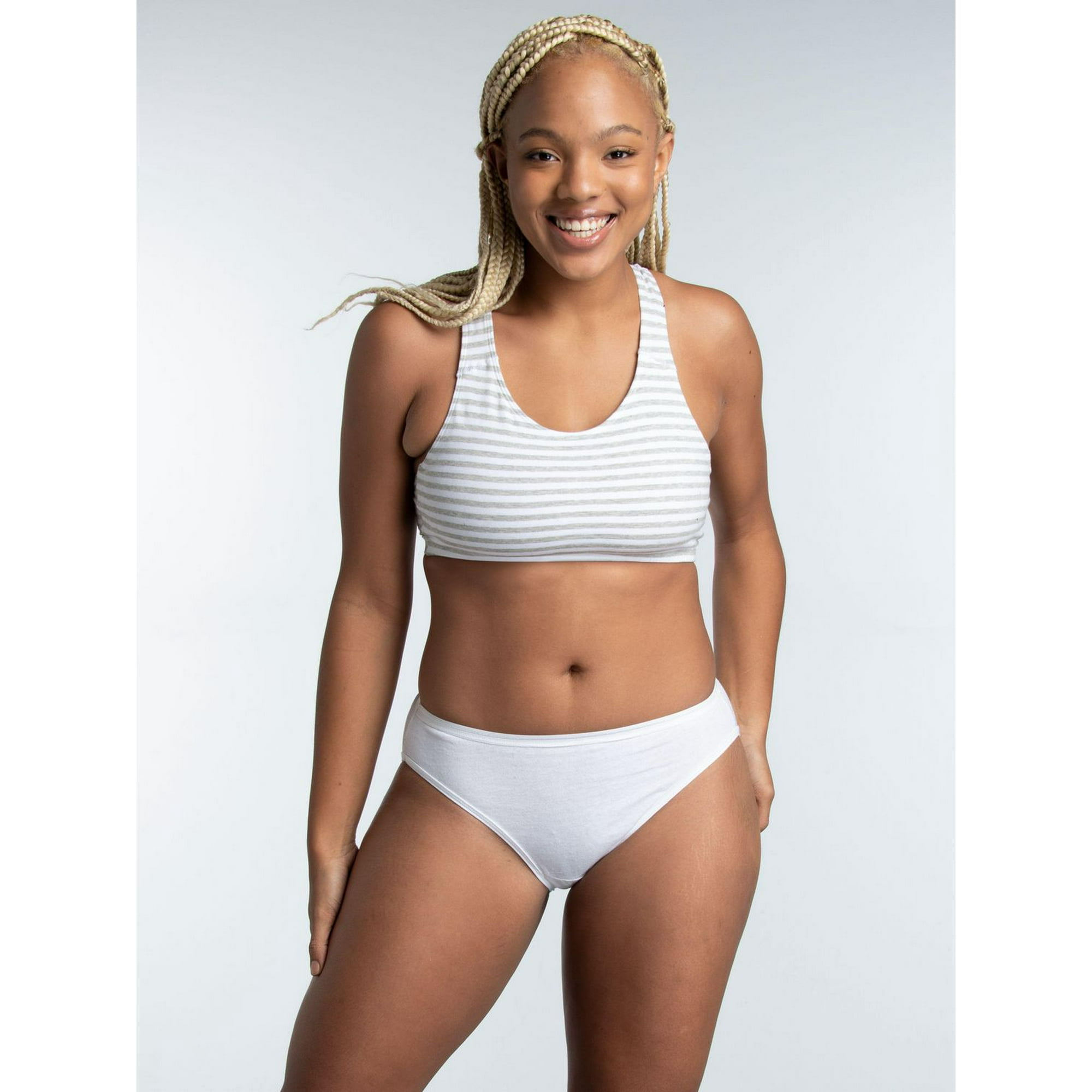 Fruit of the Loom® Women's Cotton Stretch Bikini 3-Pack  No Panty Lines