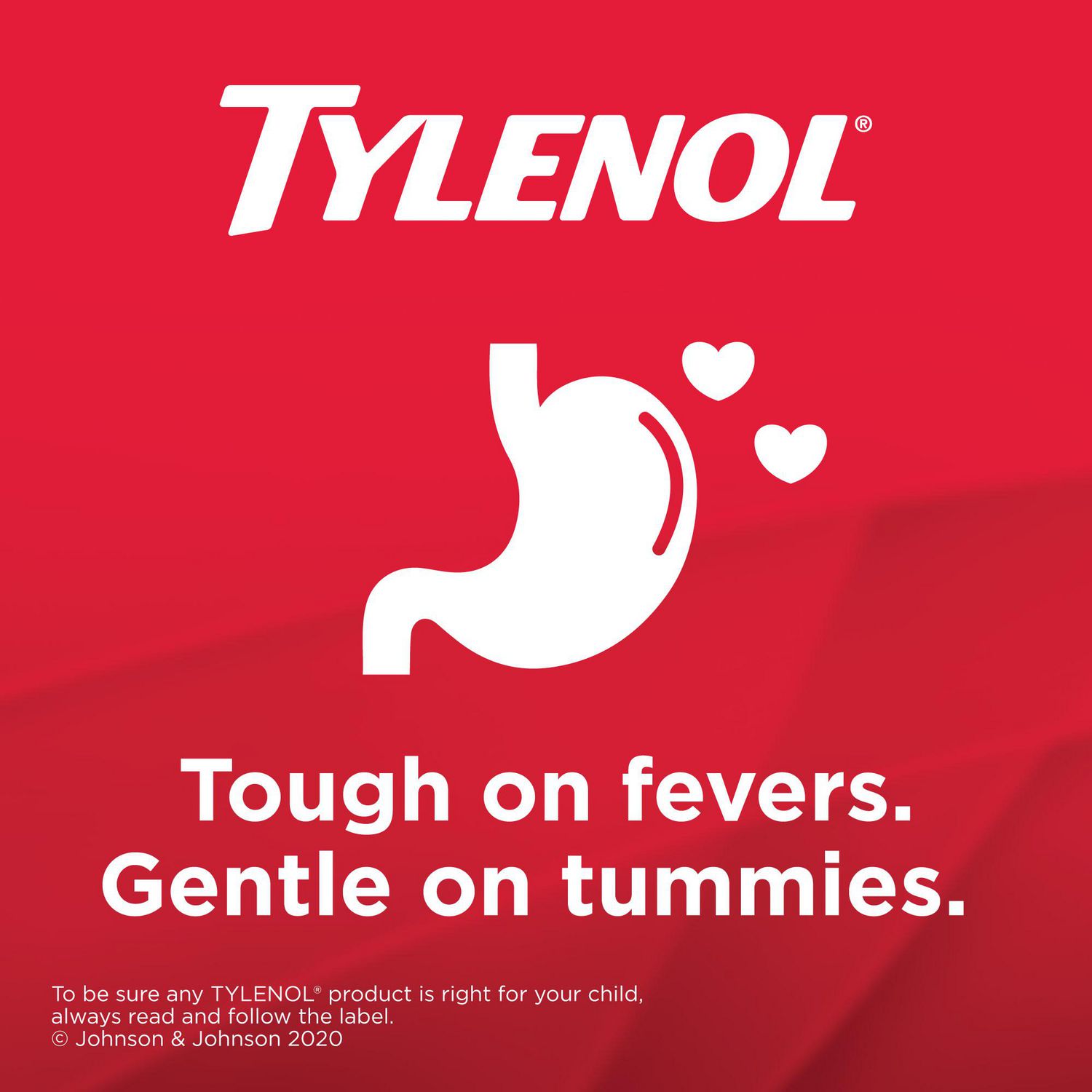 TYLENOL® Fièvre et mal de gorge, pour enfants, comprimés à croquer