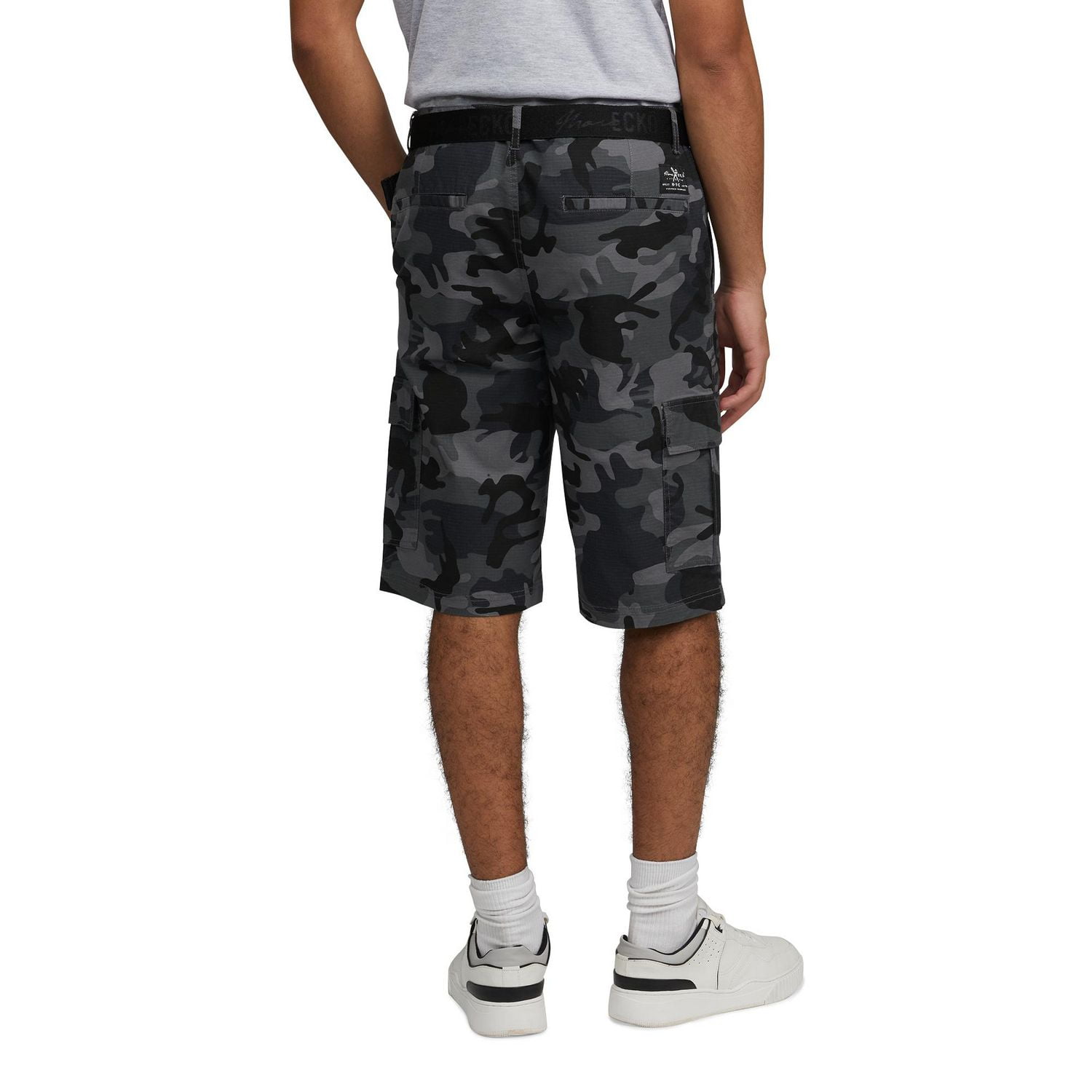 Short cargo ceinturé Marc Ecko pour homme