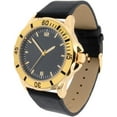 thumbnail image 2 of Men's Easy Read Analog Black PU Strap Watch with Bracelet set, 2 of 2