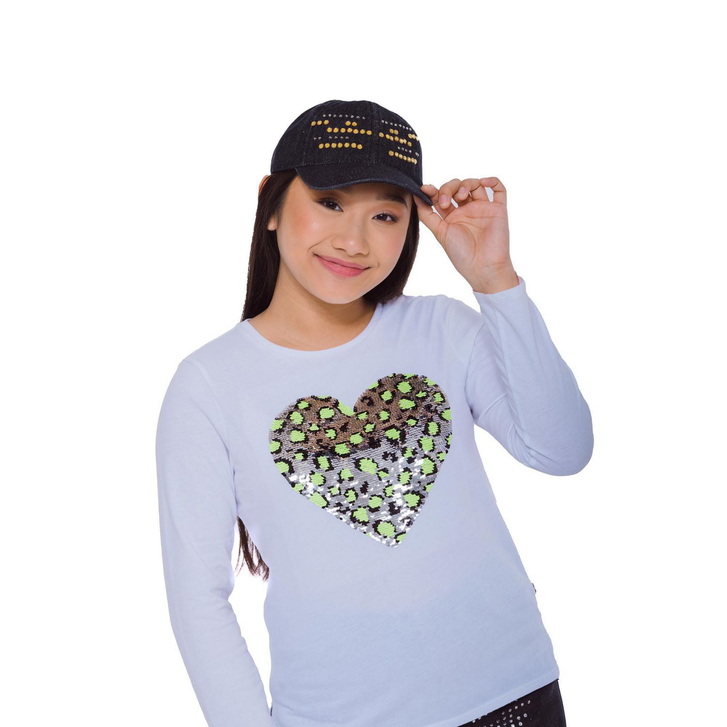 Girls Mini Pop Kids Animal Lover Long Sleeve T-Shirt