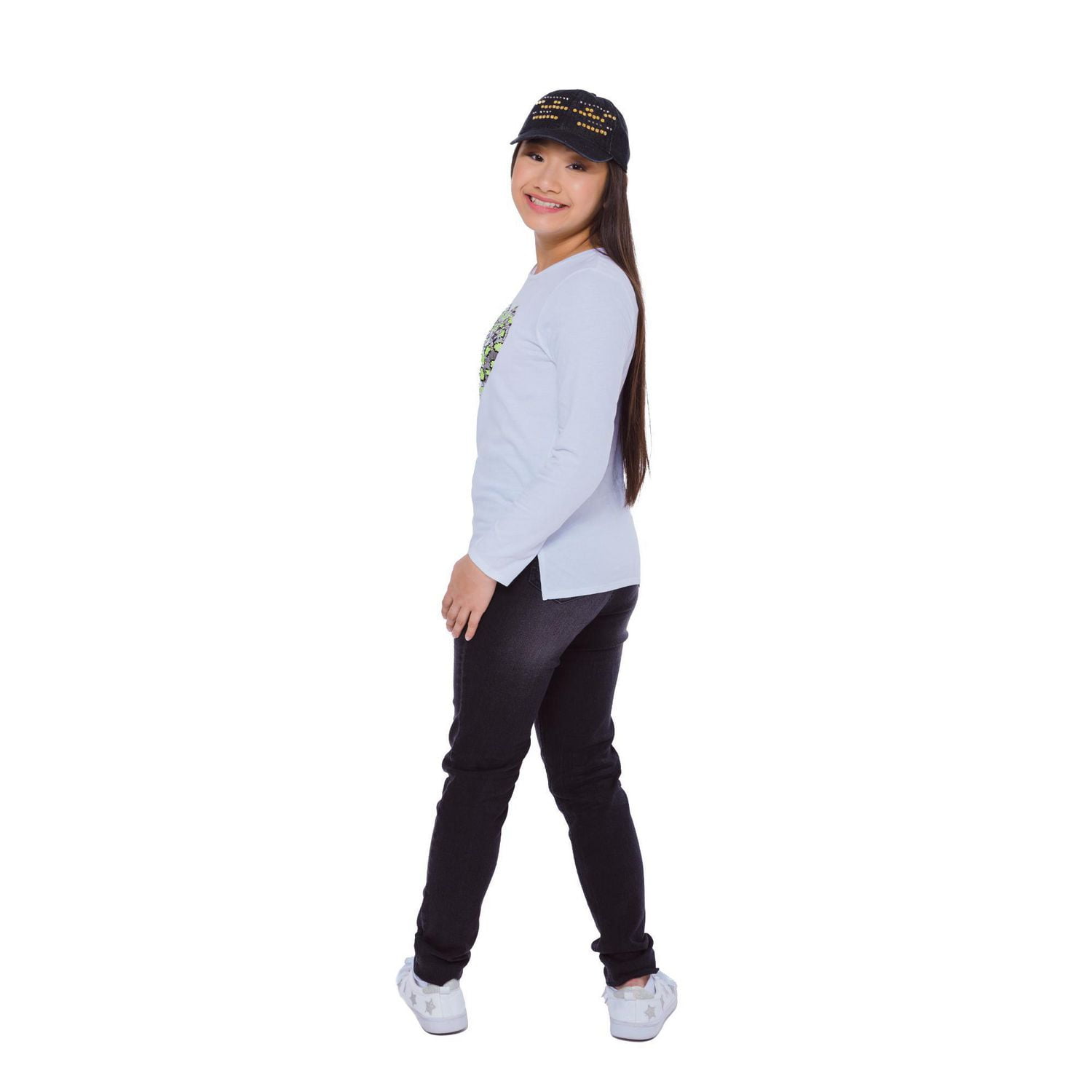 Girls Mini Pop Kids Animal Lover Long Sleeve T-Shirt