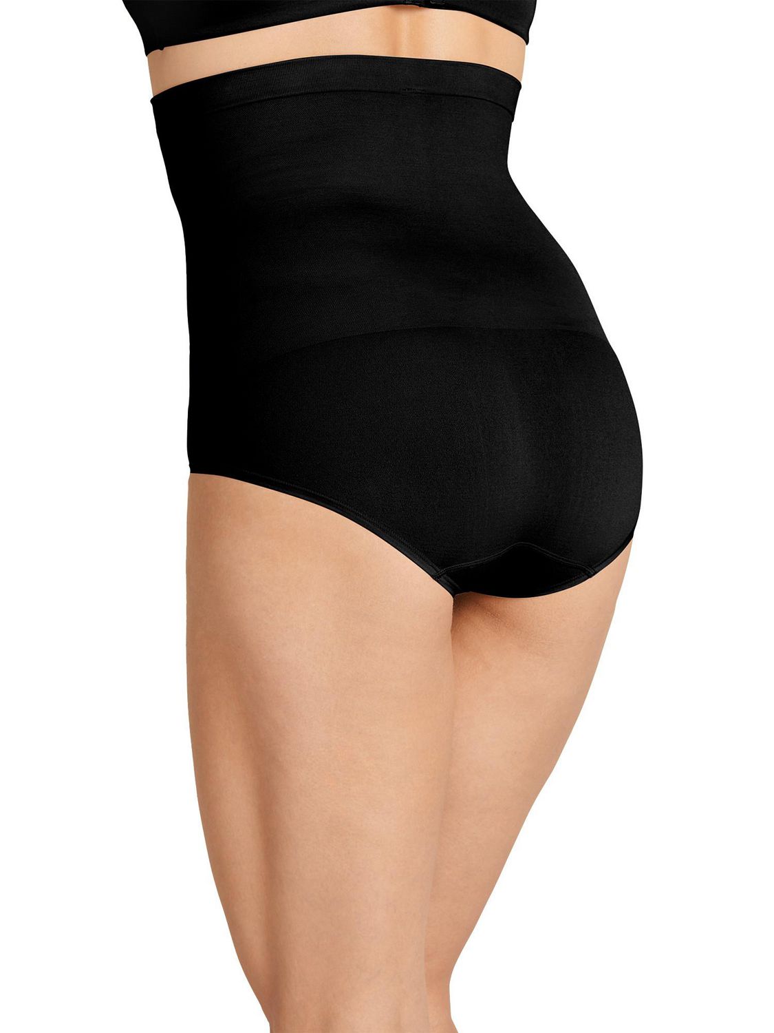 Jockey Women's Shapewear Slimmers Breathe High Rise Brief, Black, S :  : Clothing, Shoes & Accessories