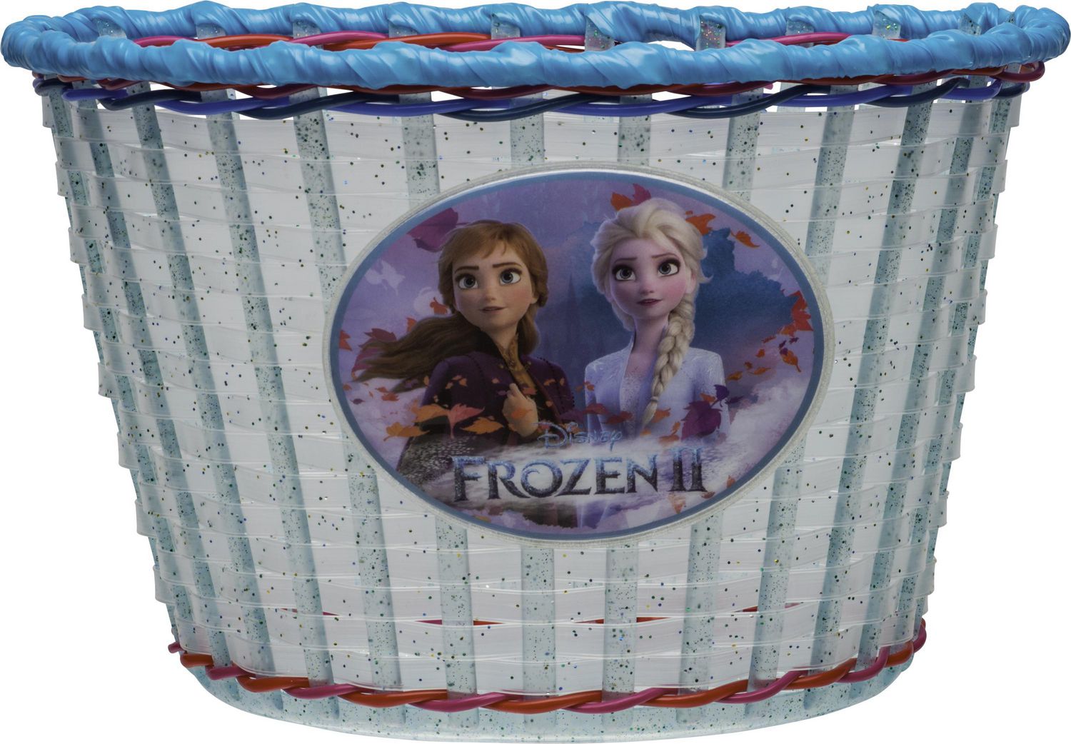 bell disney frozen accessory pack bike basket and streamers