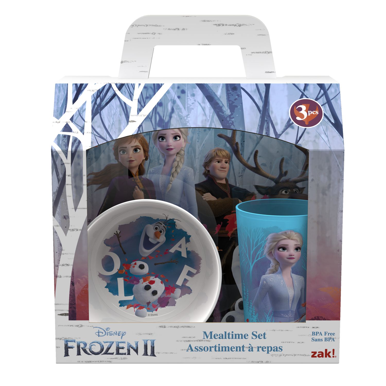 Zak Designs Frozen 2 3Pc Set | Walmart Canada