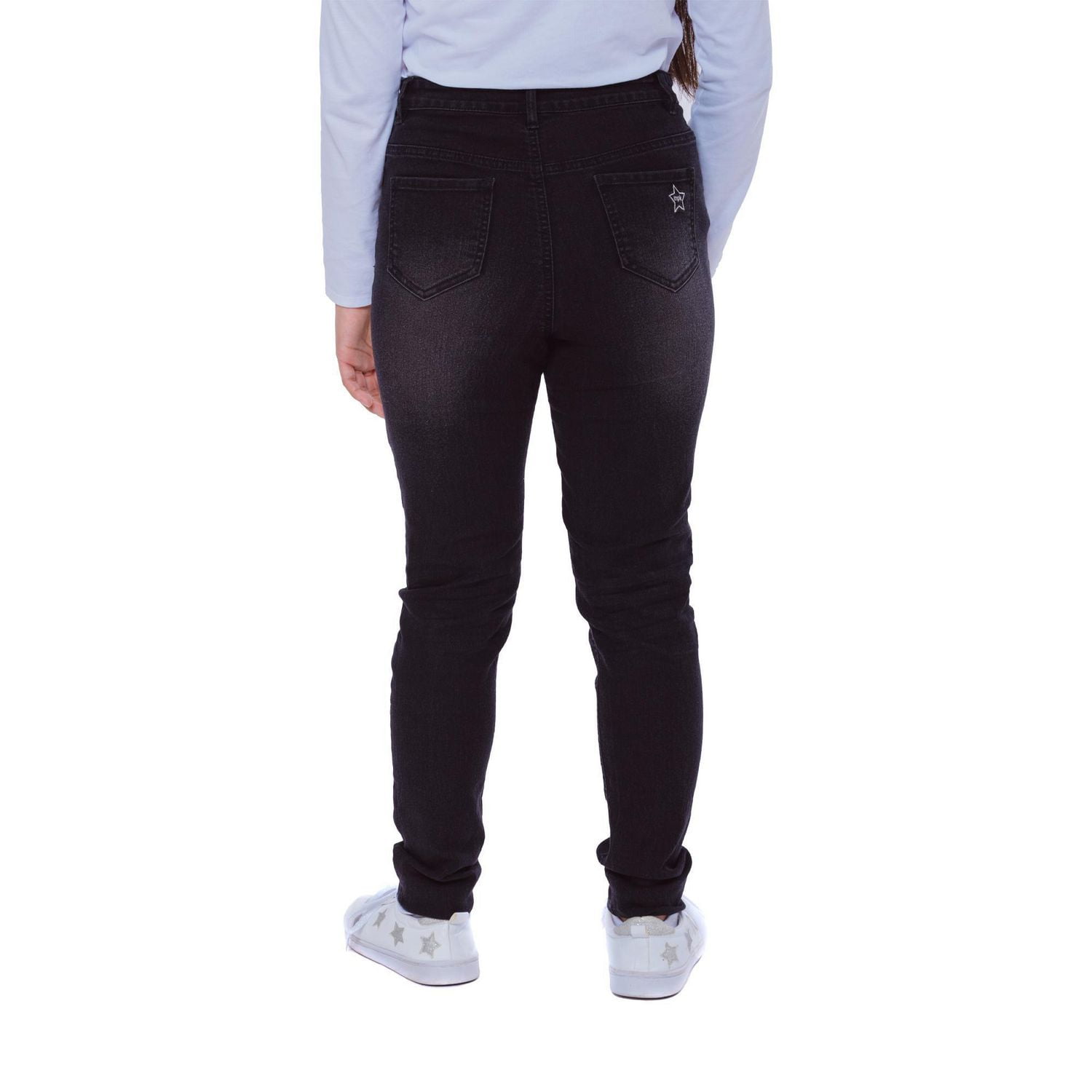 Girls Mini Pop Kids Street Studs Jeans