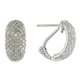 Miadora Boucles d'oreilles avec diamant 1 ct en argent – image 1 sur 1