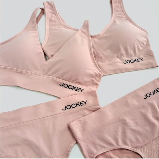 JOCKEY ES07 Wirefree Non Padded Nursing Bra with Adjustable Straps 36C  (Candy Pink)