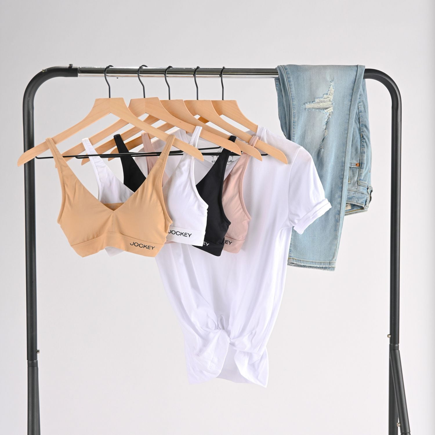 Jockey® Essentials Women's Seamfree® Eco Plunge Bralette, Bralette