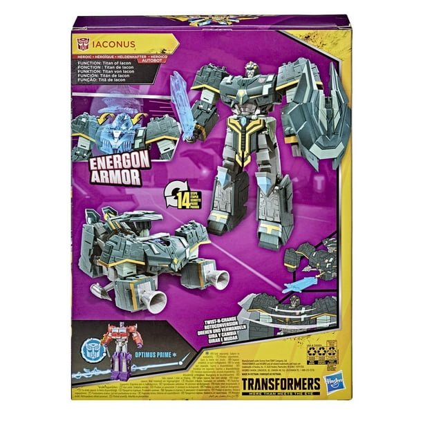  Transformers Bumblebee Cyberverse Adventures Toys Ultimate  Class Iaconus Action Figure, Energon Armor, for Kids Ages 6 and Up, 9-inch  : Toys & Games