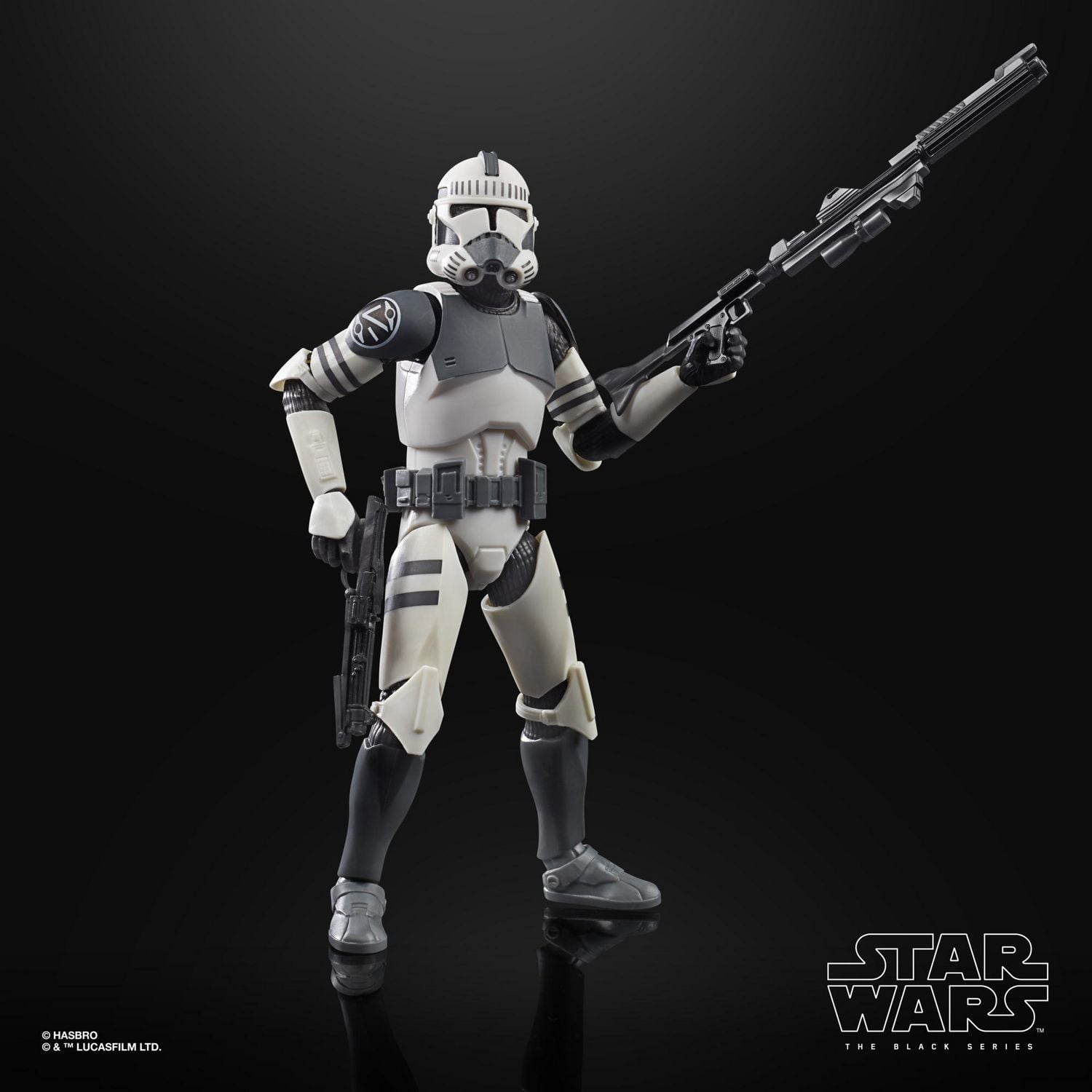 Star Wars The Black Series Clone Trooper (Kamino) Toy 6-Inch-Scale