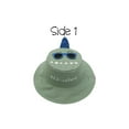 thumbnail image 2 of FlapJackKids - Reversible Baby, Kids & Toddler Sun Hat - Dino & Surfer Dino - UPF 50+, 2 of 5