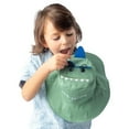 thumbnail image 5 of FlapJackKids - Reversible Baby, Kids & Toddler Sun Hat - Dino & Surfer Dino - UPF 50+, 5 of 5