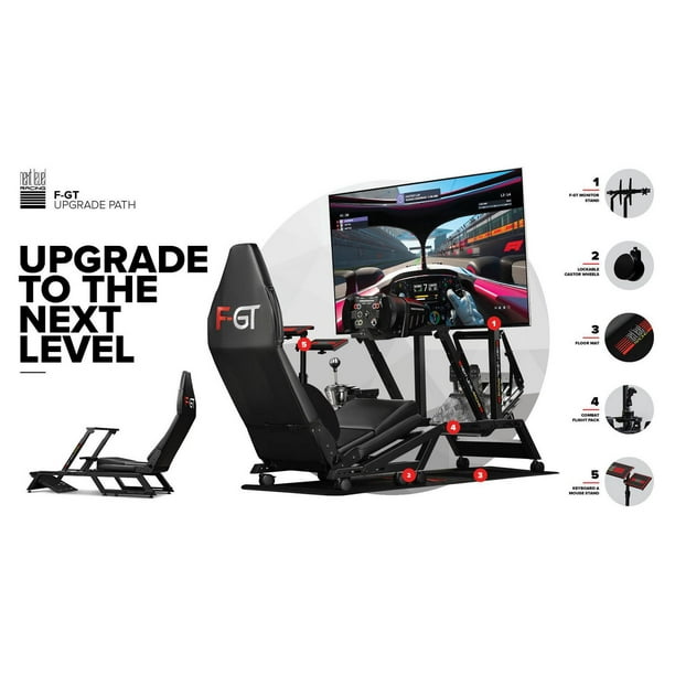 Next Level Racing® F-GT Formula and GT Simulator Cockpit 