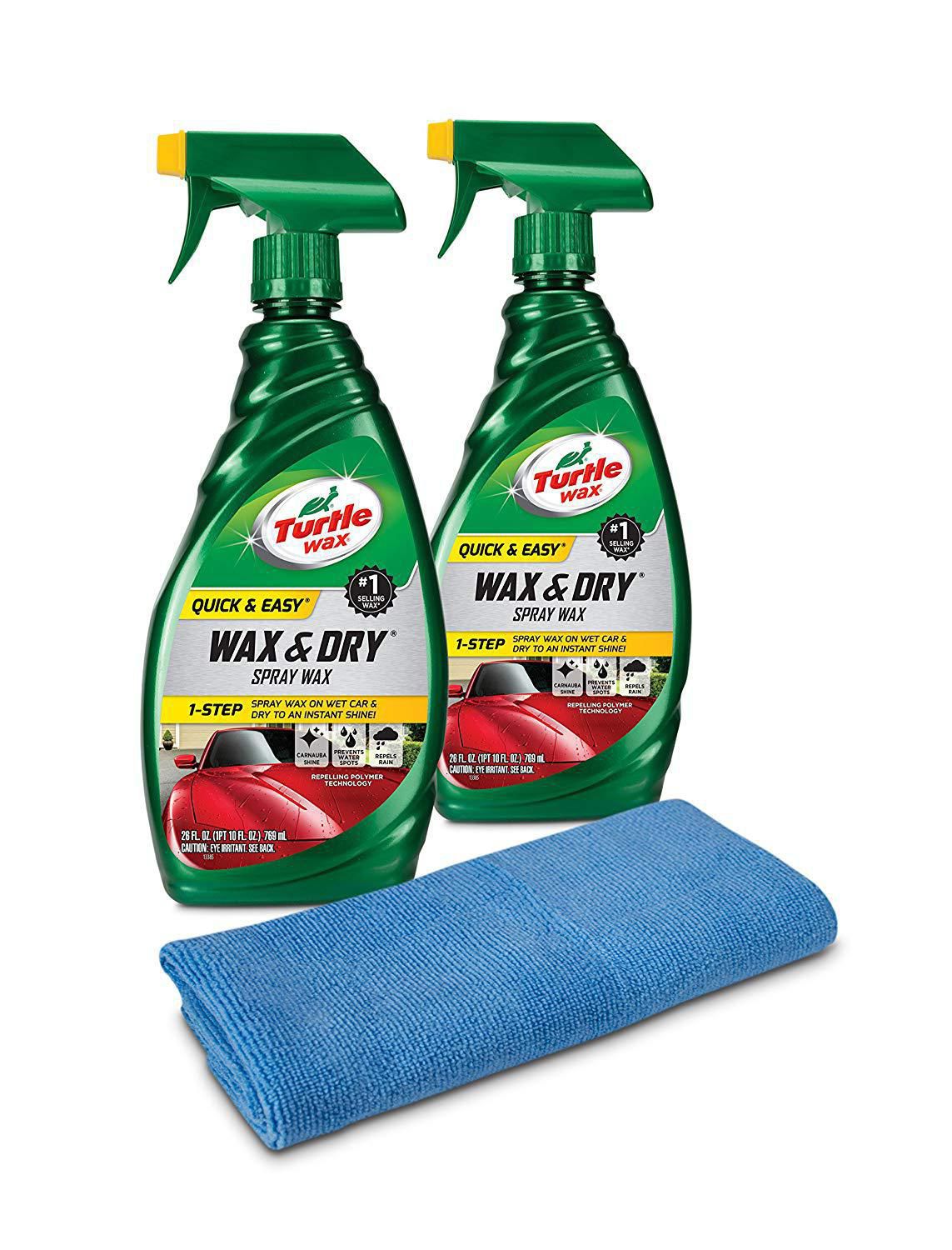 Turtle Wax 1 Step Wax Dry With Microfiber Towel Walmart Canada