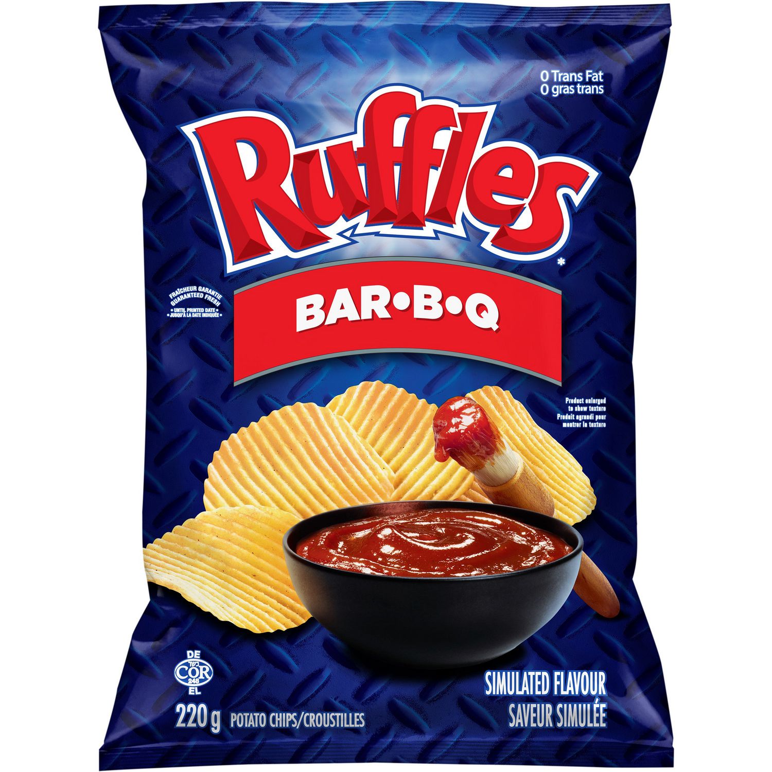 Ruffles BBQ Potato Chips Walmart Canada.