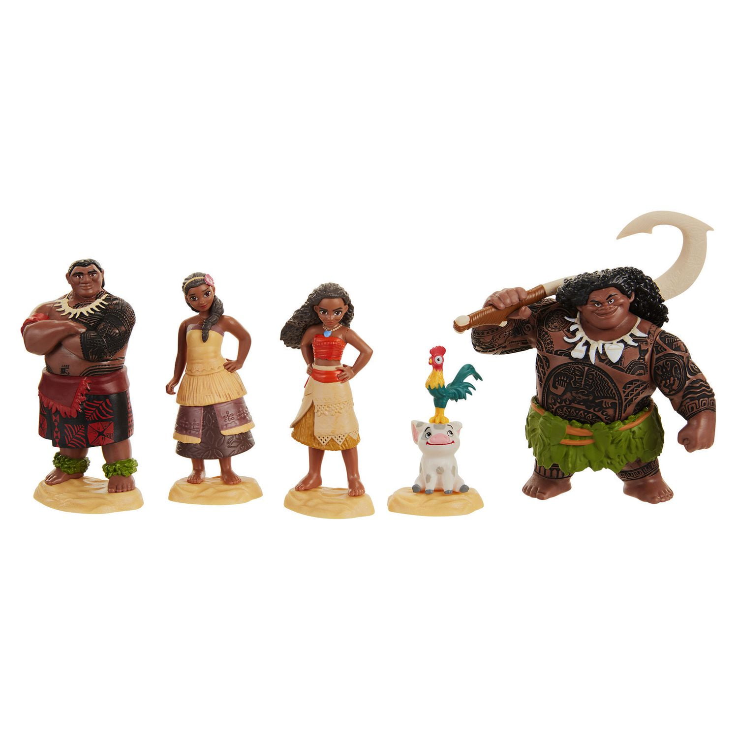 Disney Moana Figure Set Walmart