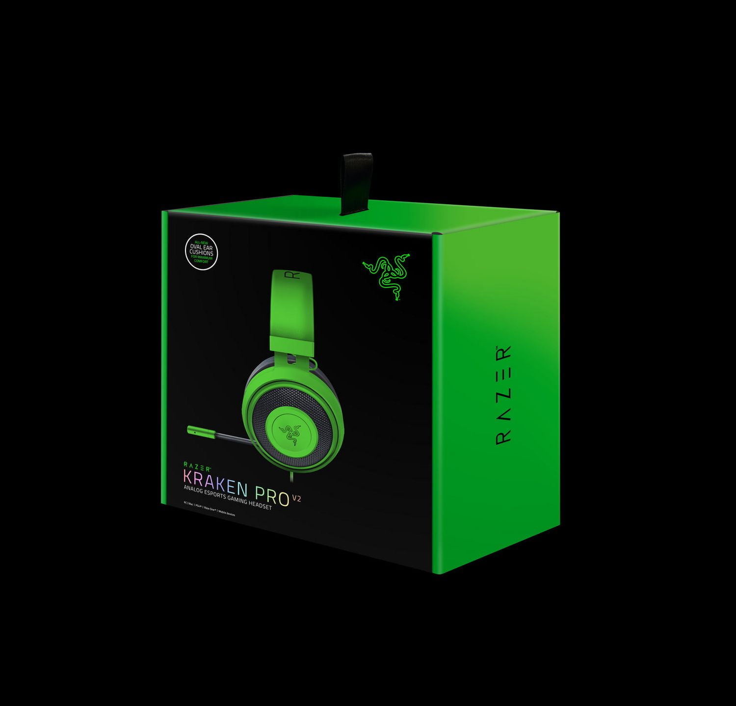 Razer Kraken Pro V2 Analog Gaming Headset Green Walmart Canada