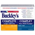 thumbnail image 1 of Buckley's Complete Extra Strength Day/Cough, Cold & Flu Night Caplets, 48 Count, 1 of 6