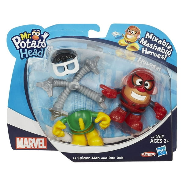 Playskool Mr. Potato Head Marvel - Héros à mélanger Spider-Man et Doc Ock