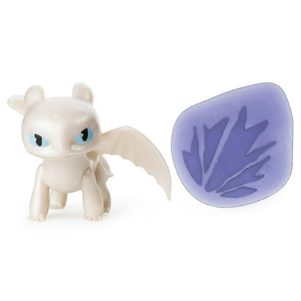 DreamWorks Dragons Legends Evolved, Lightfury Collectible 3-Inch Mini ...