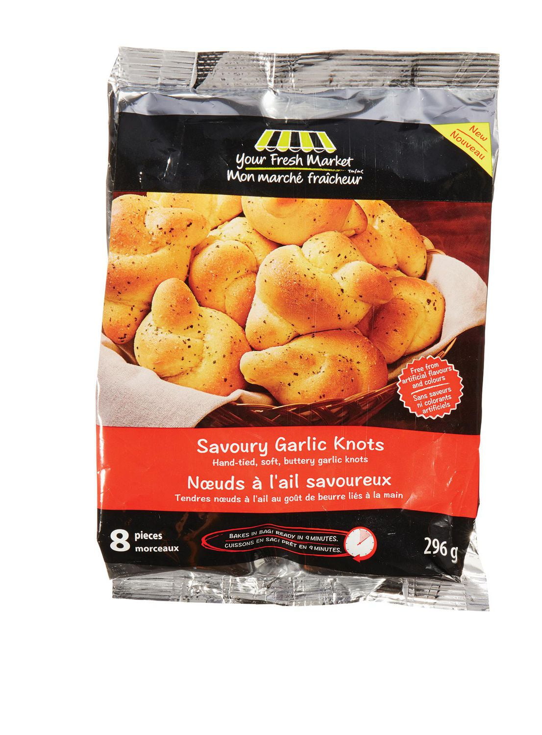 Your Fresh Market Savoury Garlic Knots Walmart Canada