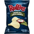 thumbnail image 1 of Ruffles Creamy Dill Potato Chips, 1 of 5