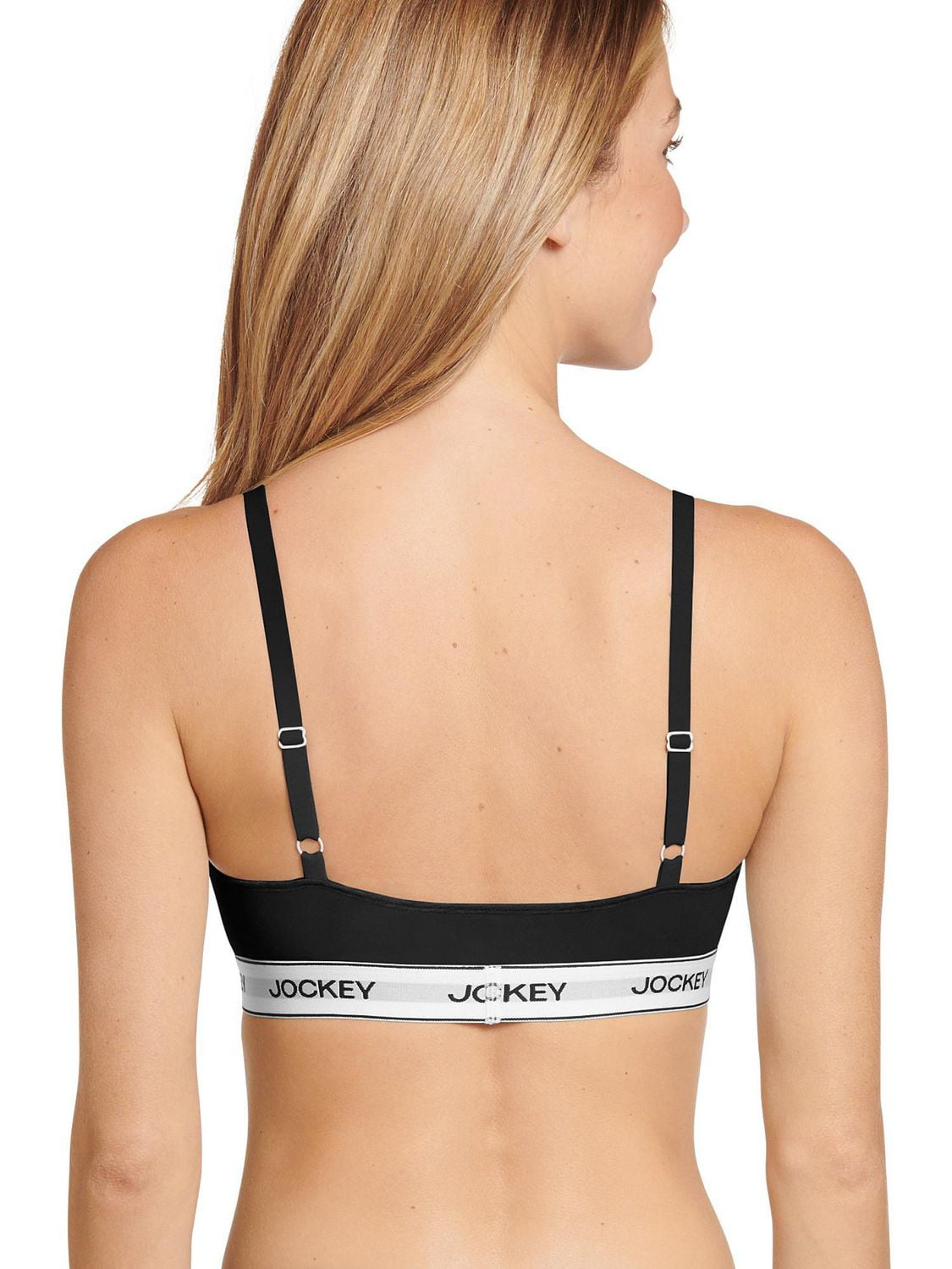Jockey® Essentials Women's Cotton Stretch Triangle Bralette, Jockey Essentials Cotton Stretch Triangle Bralette