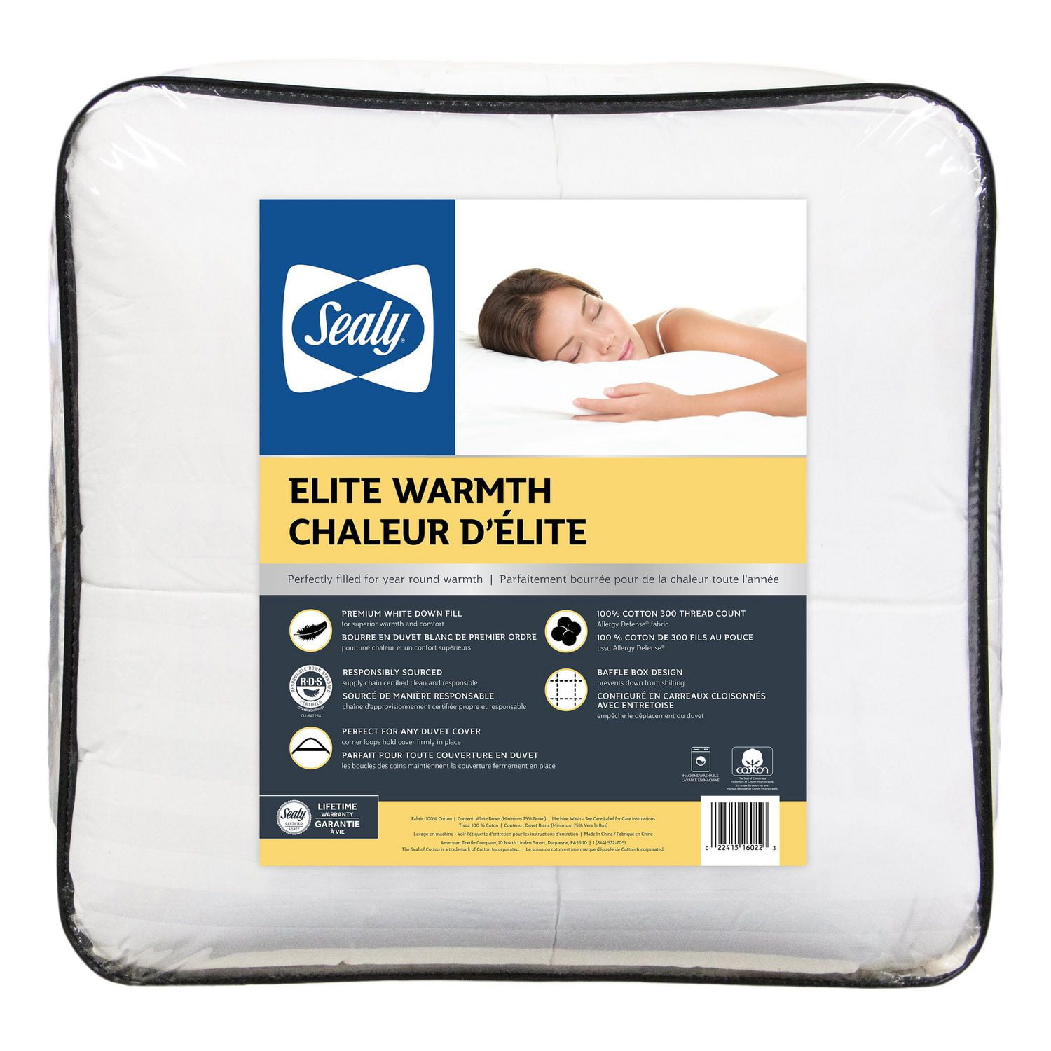 sealy duvet