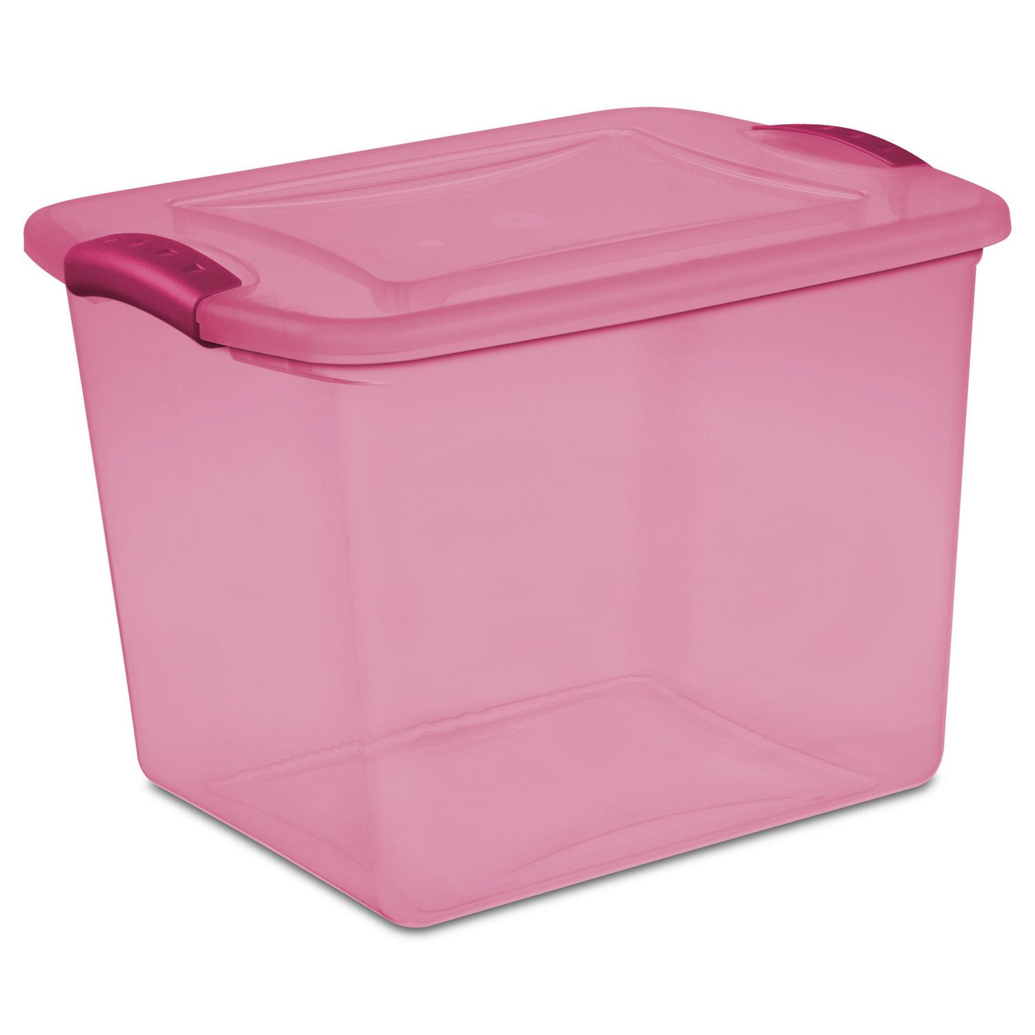 Sterilite 26L Latch Box Pink Walmart Canada