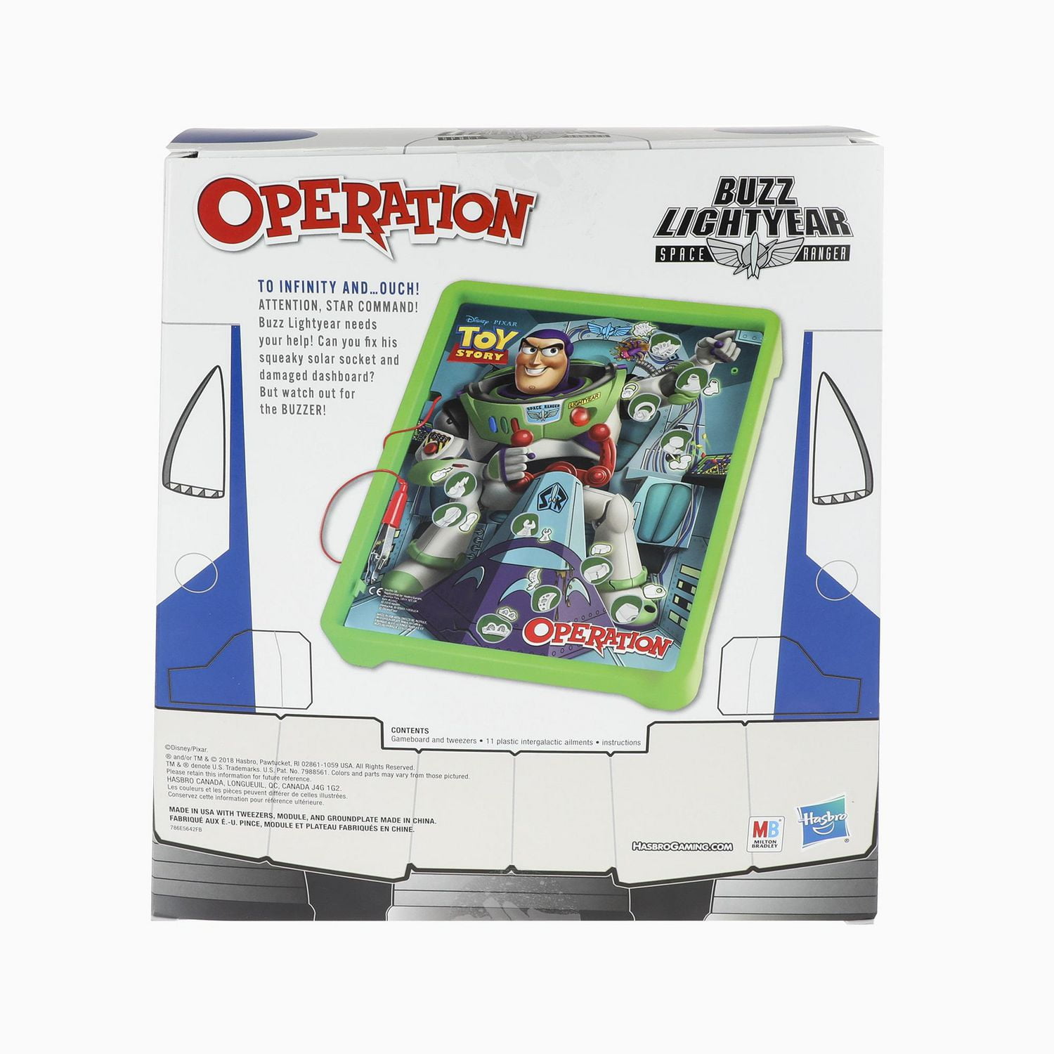 Operation: Disney/Pixar Toy Story Buzz Lightyear Board Game - Walmart.ca