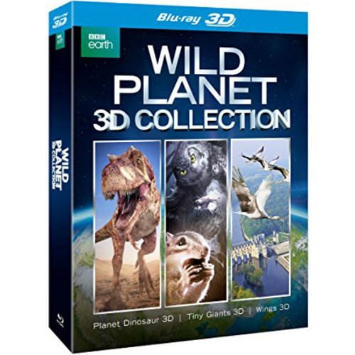 Wild Planet 3D Collection: Planet Dinosaur 3D / Tiny Giants 3D / Wings 3D (Blu-ray 3D)