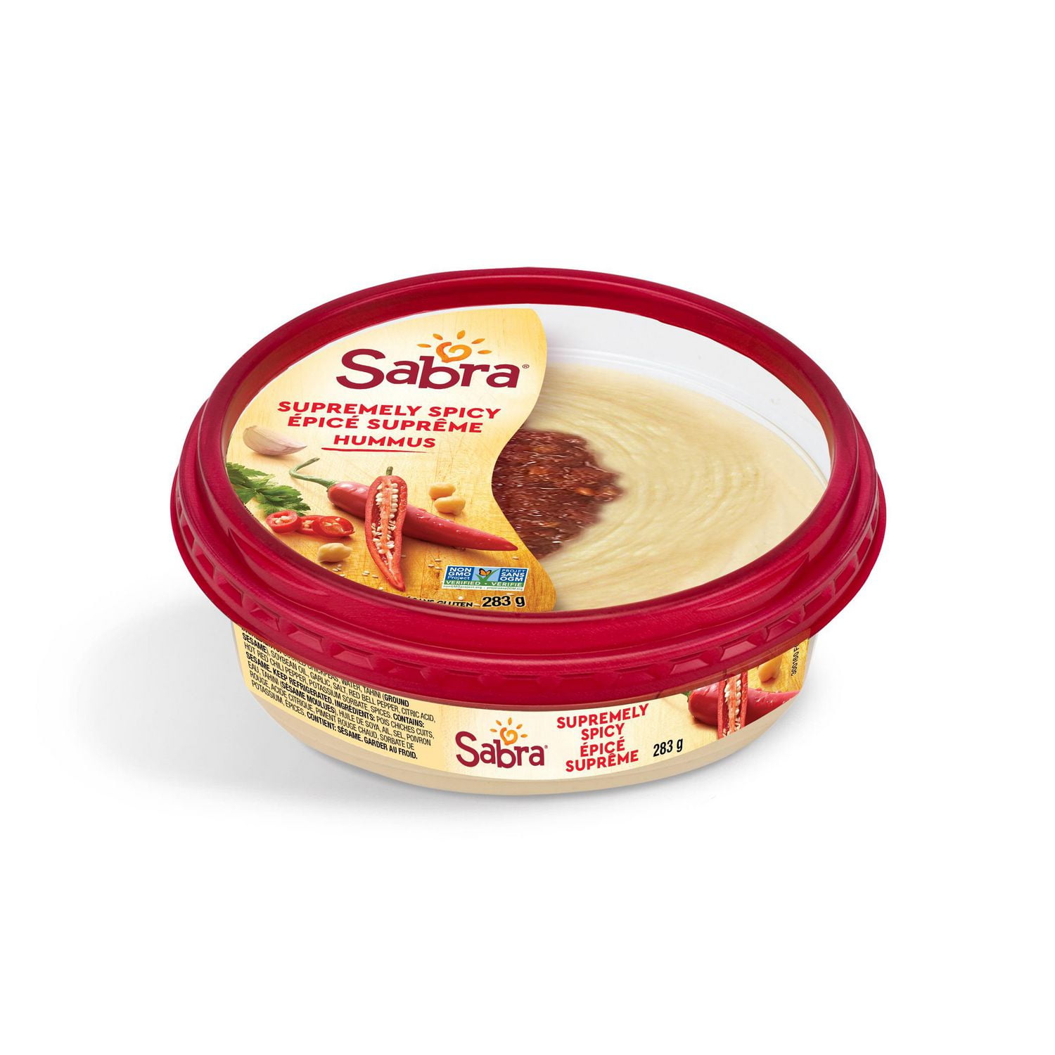 Sabra Supremely Spicy Hummus, 283 grams