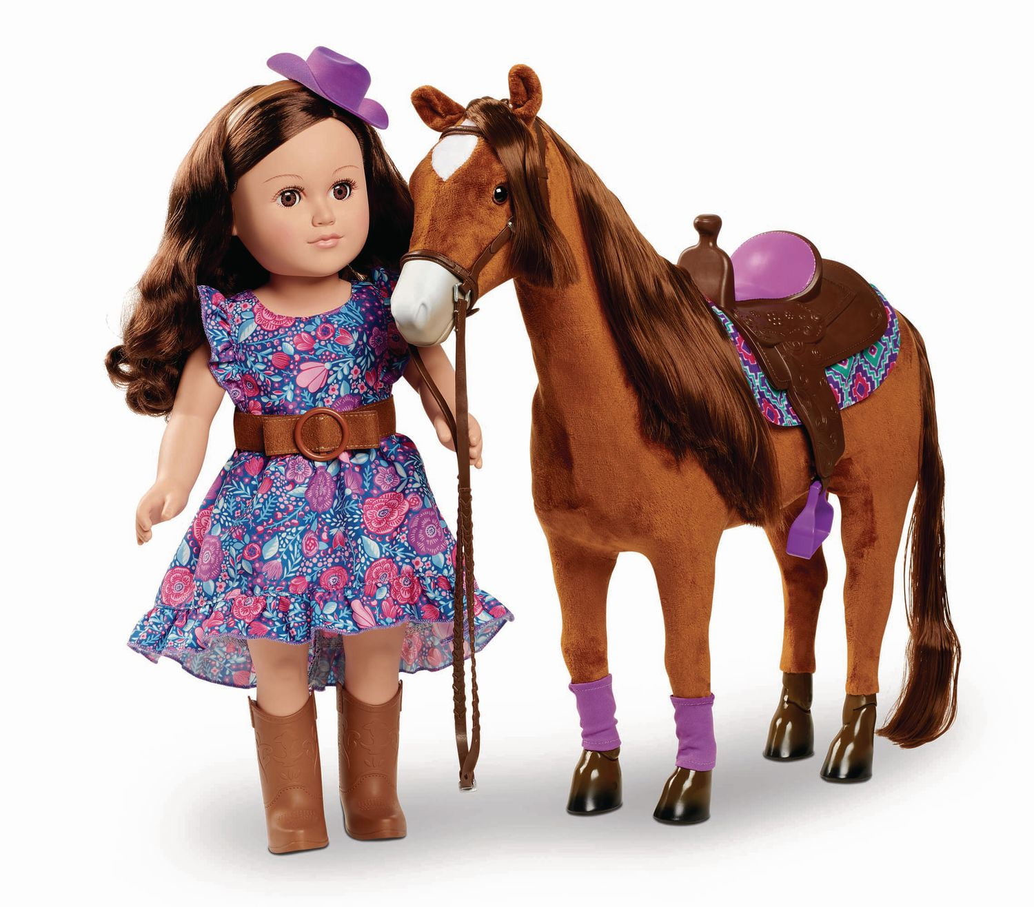 My life cowgirl doll with sales horse